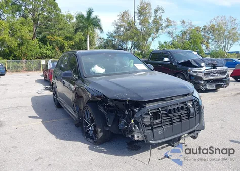 2021 Audi Q7 Prestige 55 Tfsi Quattro Tiptronic z USA, uszkodzony, nr VIN WA1VXAF78MD017701